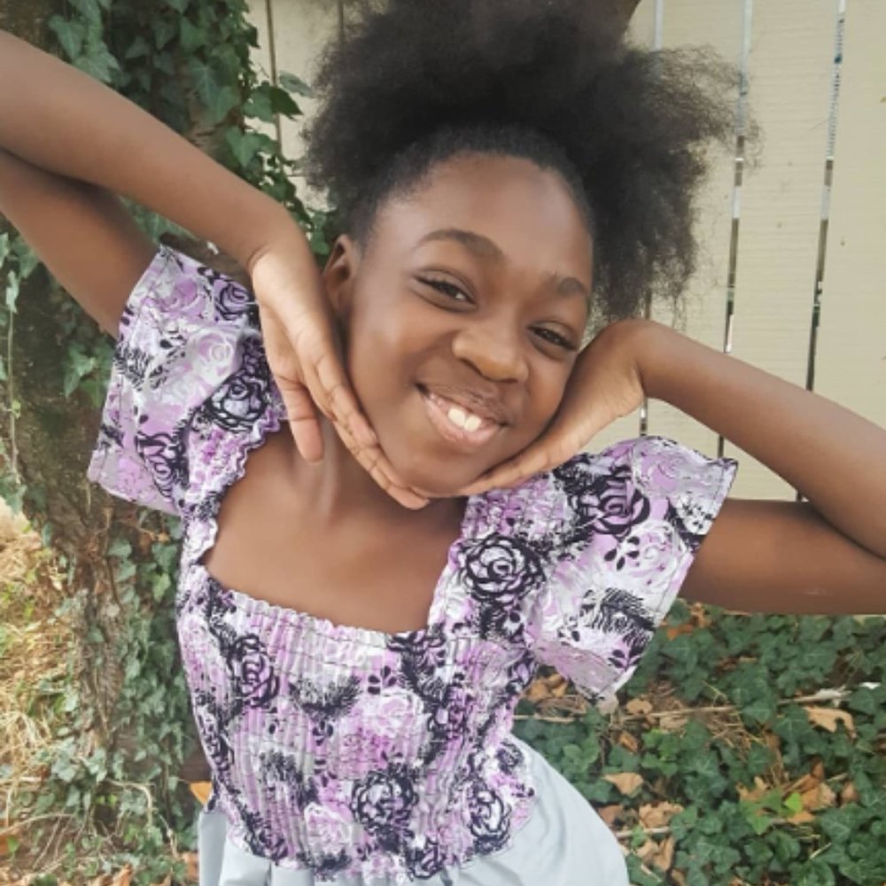 Purple Floral Print Dress